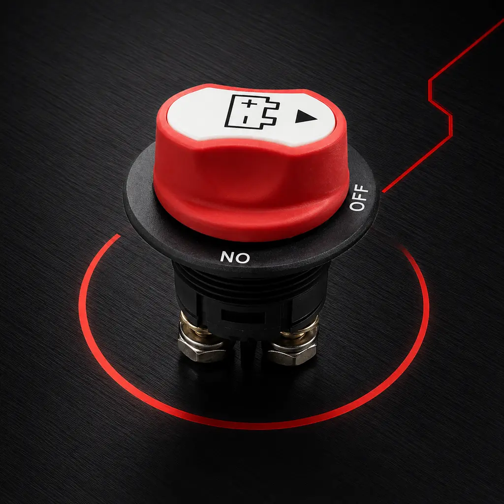 2 Pin M6 Screw 100A Battery Isolator Selector Disconnect Cut Off Master Switch Automotive Marine Car Winch Daf Truck Boat