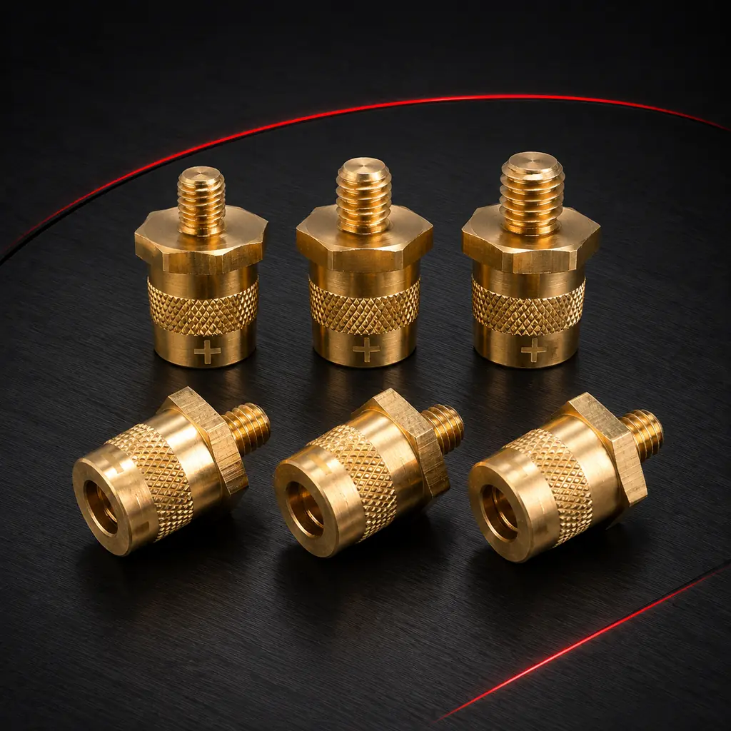 M6 M8 M3/8 Auto Car H59 Brass Lithium Battery Post Pole Terminal Connectors Adapters Without Stainless Steel Screws