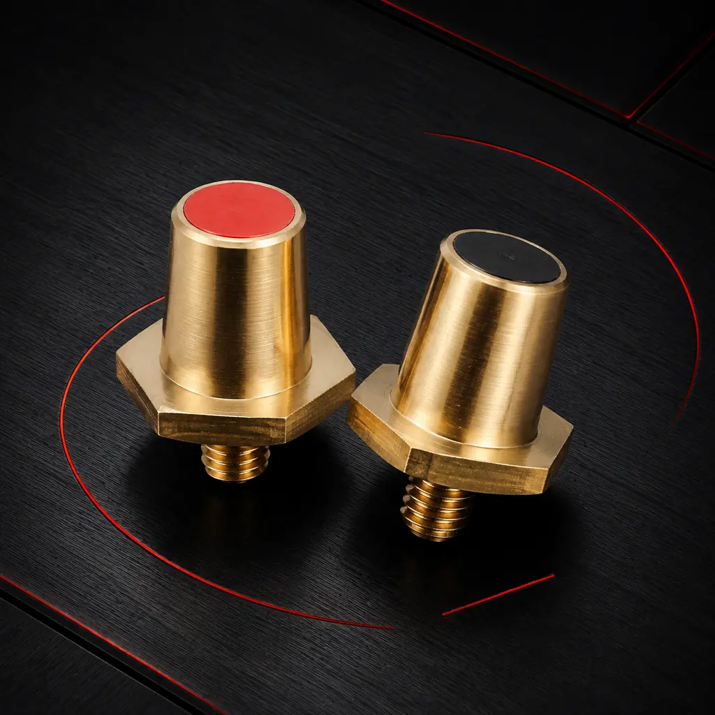 Auto Car Brass Electrical Lithium Screw Battery Screw Post Terminal Connector Adaptor Set for Marine Motorcycle