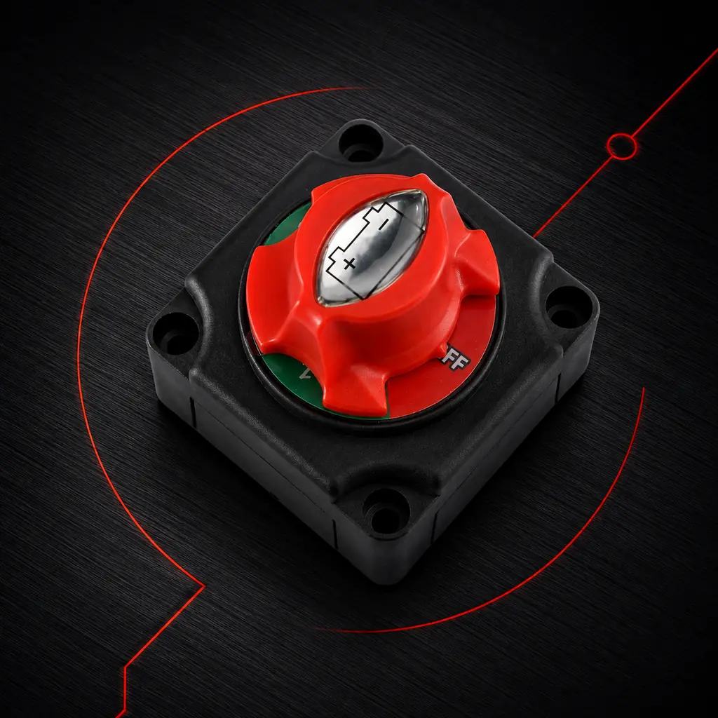 2 3 Position Selector 300A Car Battery Isolator Main Master Power Cut Off Switch Disconnector Circuit Breaker Automotive