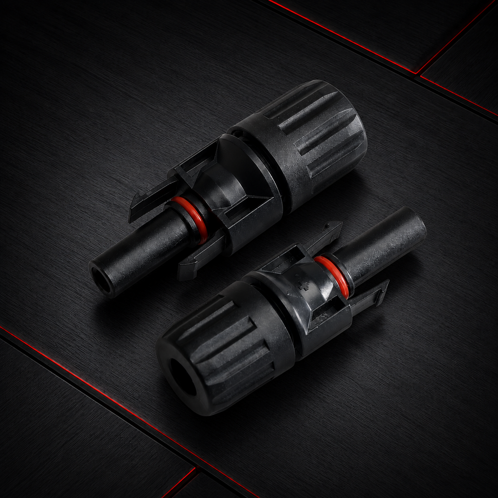 1000V Waterproof PPO Shell Copper Terminal Male and Female Locking Solar Cable MC Connector for Solar Photovoltaic System
