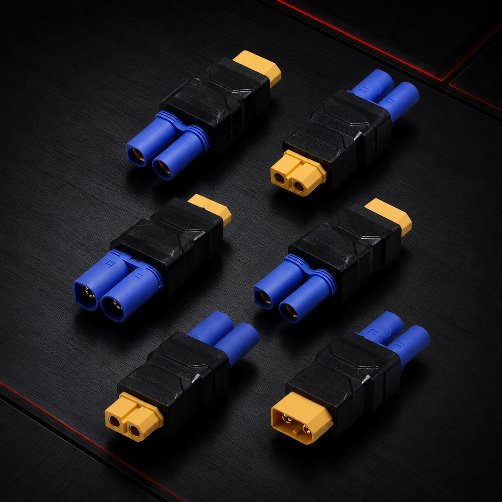 XT60 Male Female to EC5 Male Female Connector Adapter Converter for RC Lipo Battery Drone Car Boat Support OEM ODM Custom Logo