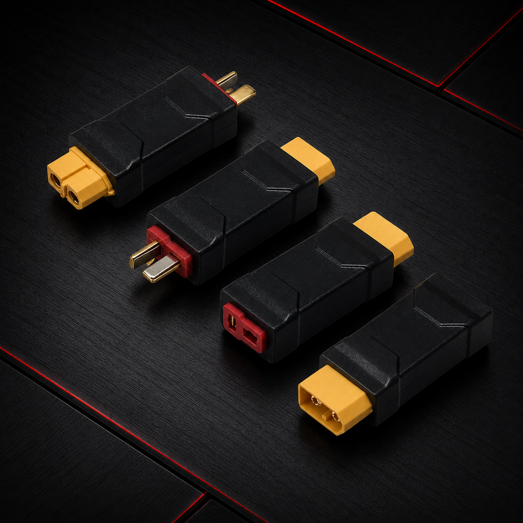 Heavy Duty XT60 to Deans T Plug Adapter Male Female Copper Contact Connector for RC Lipo Battery ESC Drone Car OEM ODM Logo