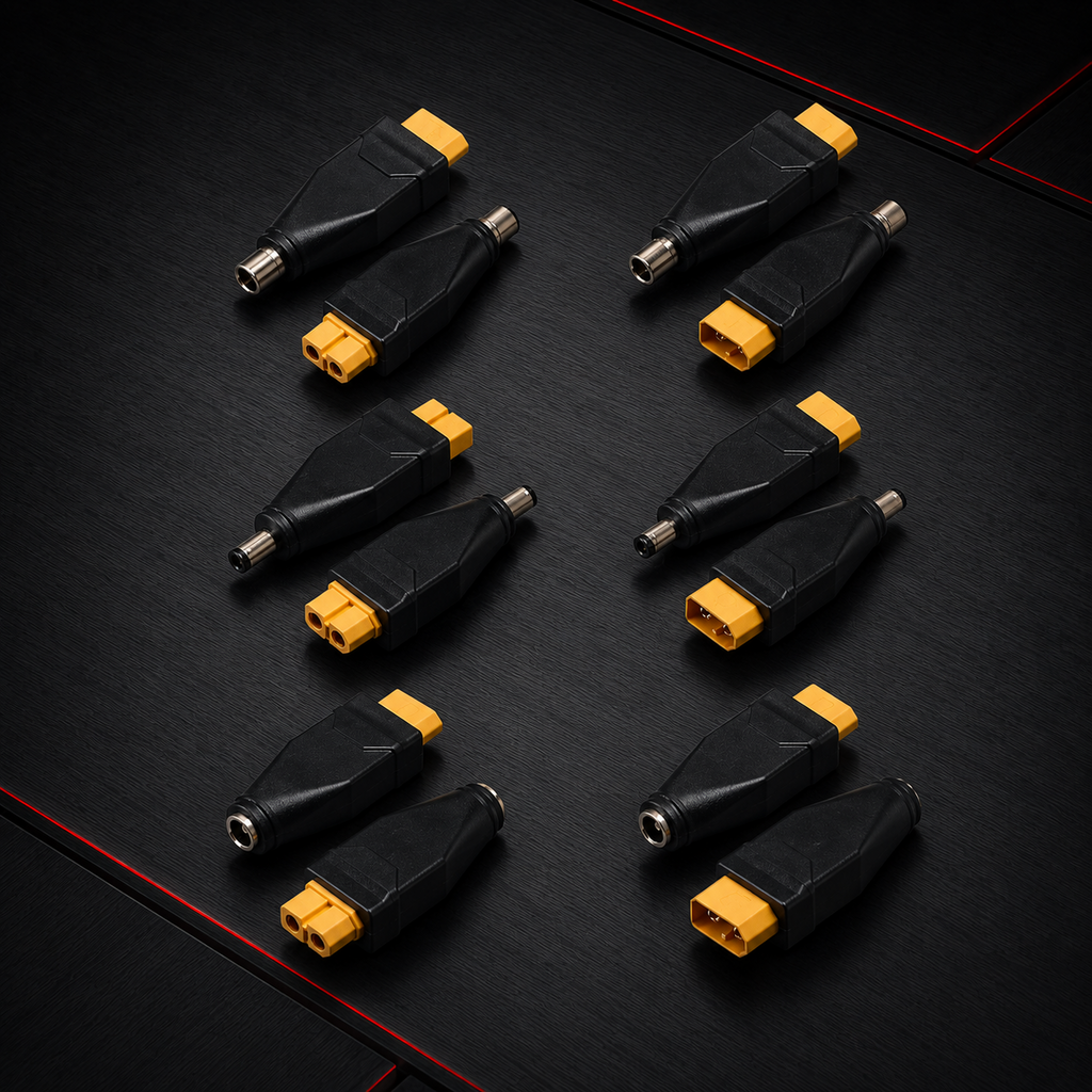 XT60 Male Female to DC 5521 5525 8020 Male Female Adapter Connector for RC Lipo Battery Portable Power Station - OEM ODM