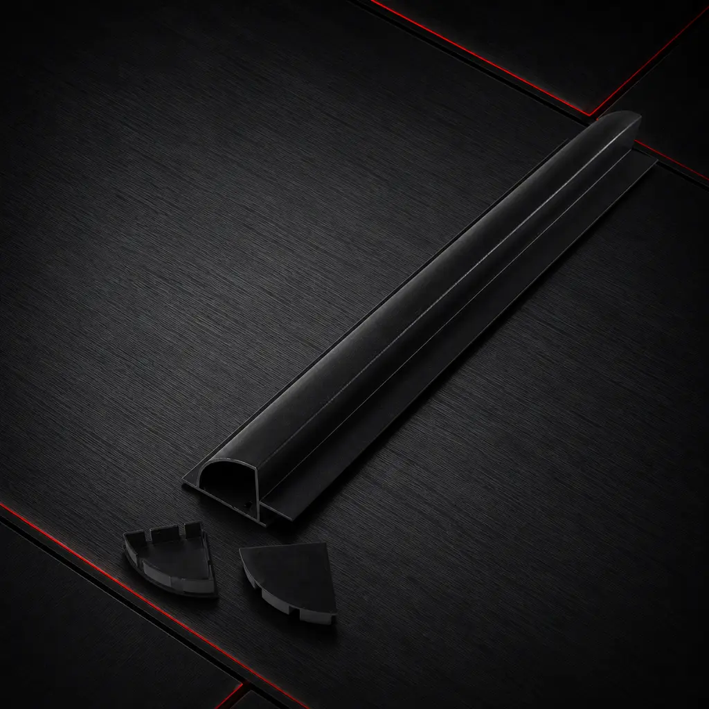 Aluminium 670mm Side Solar Panel Mounting Bracket Spoiler for Caravan/RV/yacht