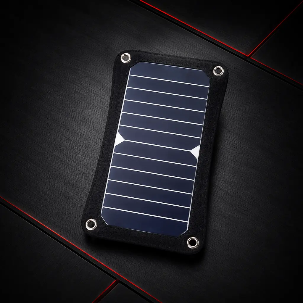 Camping Waterproof 5v 1a Flexible Solar Power Bank Portable Mobile Cell Phone Solar Panel Battery Charger for Outdoor RV Marines
