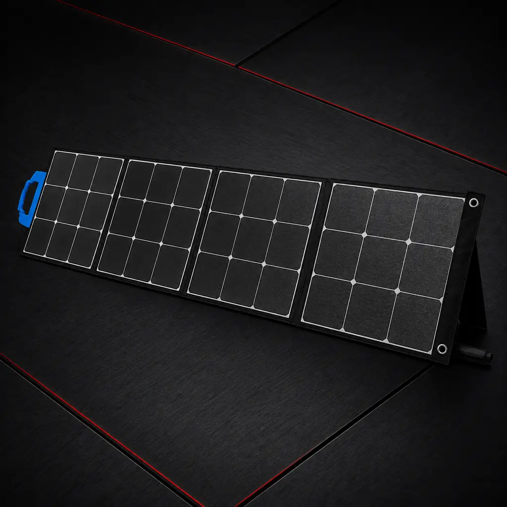 120W 200W 400W Portable Waterproof ETFE Foldable Flexible Solar Panel for Battery Charge Power Station Outdoor Camping Hiking