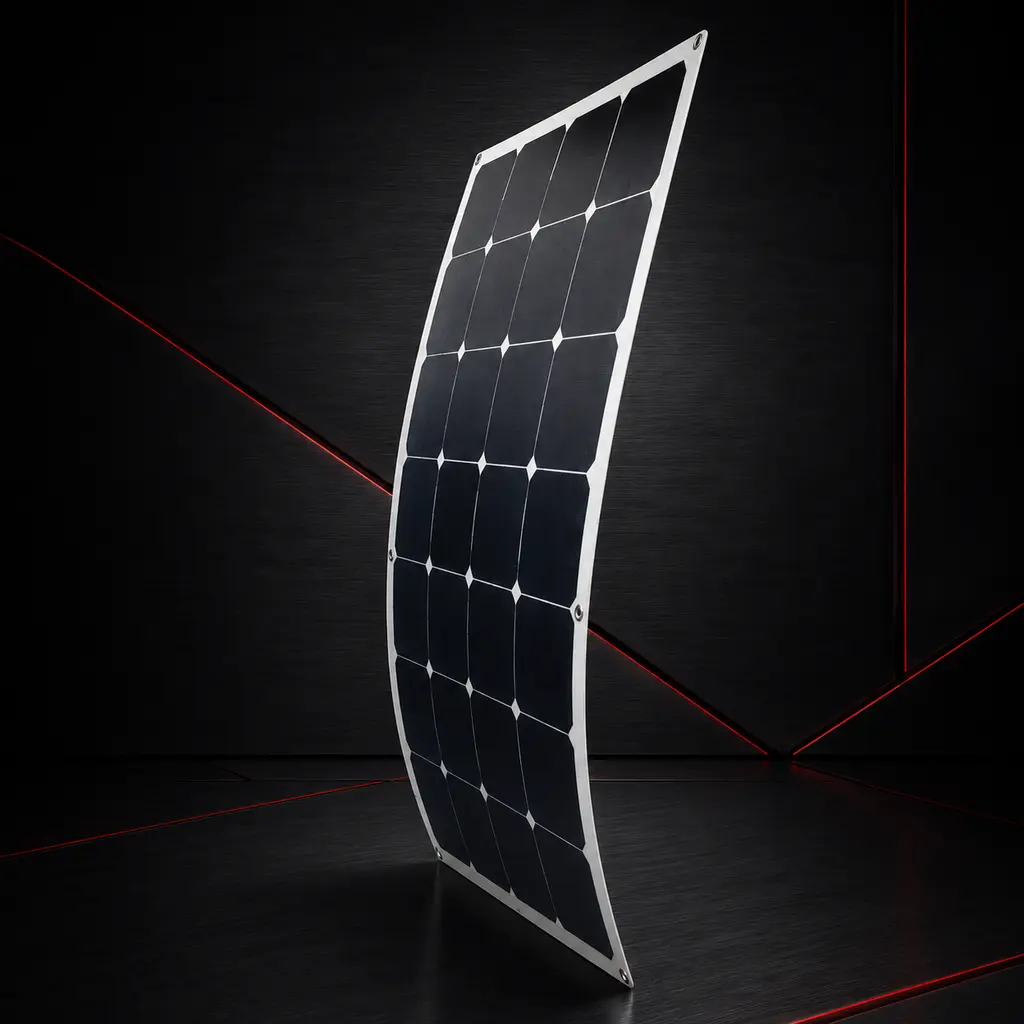 100W 12V Monocrystalline Mini Flush Flexible Solar Cells Solar Panel for Roofs